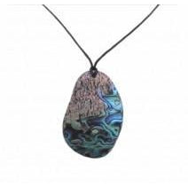 Paua Cord Necklace-NZ JEWELLERY-Not specified-The Outpost NZ