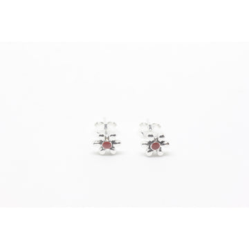 Paz Silver Studs-EARRINGS-Not specified-The Outpost NZ