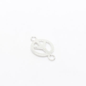 Peace Silver Charm-JEWELLERY / NECKLACE & PENDANT-Mimi Silver (THA)-The Outpost NZ