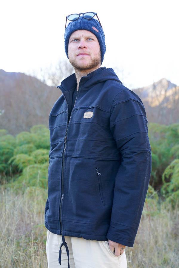 Piping Jacket-CLOTHING / OUTERWEAR-Lovely Felt (NEP)-Black-S-The Outpost NZ[Mens]