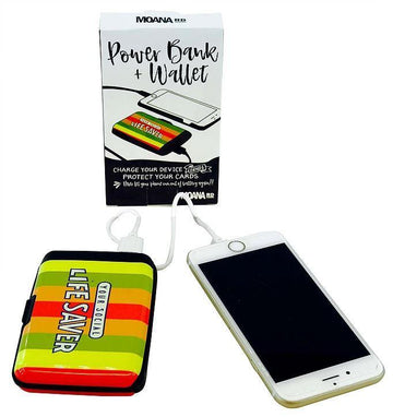 Power Bank Wallet-NZ STATIONERY-Moana Road (NZ)-Social Life Saver-The Outpost NZ