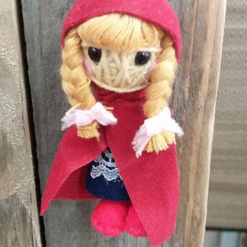 Red Riding Hood Key Ring-Stationery-Not specified-The Outpost NZ