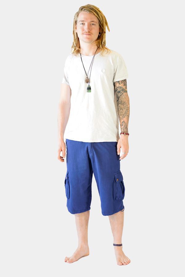 River Cotton Shorts-CLOTHING / SHORTS-Choice Fashion (NEP)-Navy-S-The Outpost NZ[Mens]