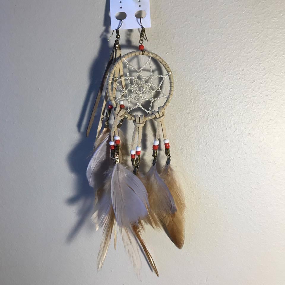 Sacajawea Earrings-SALE/EARRING-OP (THA)-Black-The Outpost NZ