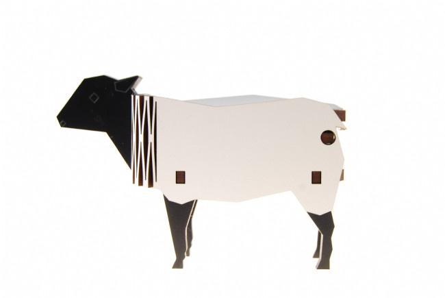 Sheep Rimu Clever Box-NZ HOMEWARES-Ian Blackwell (NZ)-The Outpost NZ