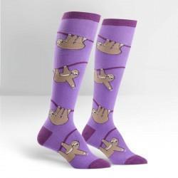 Sloth Female Knee Socks-NZ ACCESSORIES-Espial Marketing Ltd (NZ)-The Outpost NZ