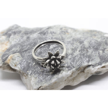 Small Rune Silver Adjustable Ring-JEWELLERY / RINGS-Silver Mature (THA)-The Outpost NZ