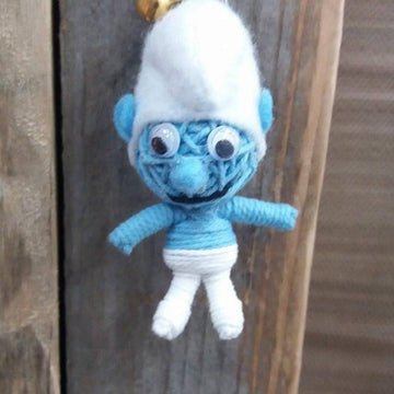 Smurf Key Ring-Stationery-Not specified-The Outpost NZ