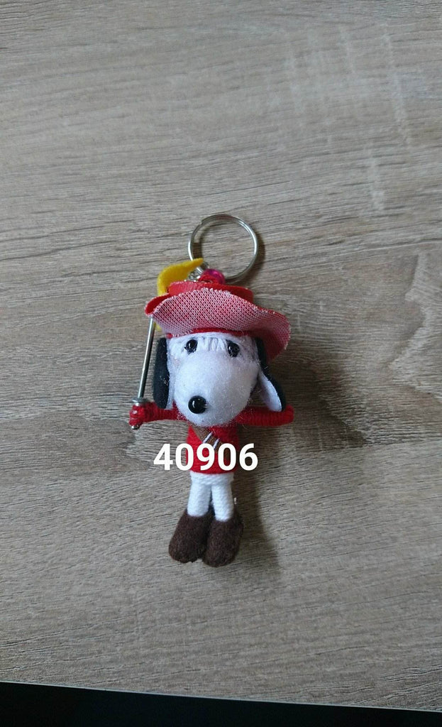 Snoopy Zoro Keyring-STATIONERY-A-ON (THA)-The Outpost NZ