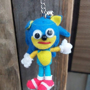 Sonic Boom Key Ring-Stationery-Not specified-The Outpost NZ