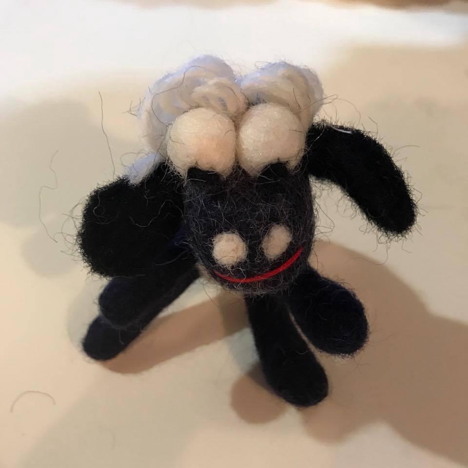 Standing Sheep Key Ring-STATIONERY-Not specified-The Outpost NZ