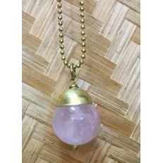 Stone Single Drop Necklace-JEWELLERY / NECKLACE & PENDANT-Larnsroi & Gift (THA)-Tigers Eye-The Outpost NZ