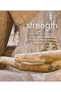 Strength Hand Statue Card-NZ CARDS-Affirmations (NZ)-The Outpost NZ