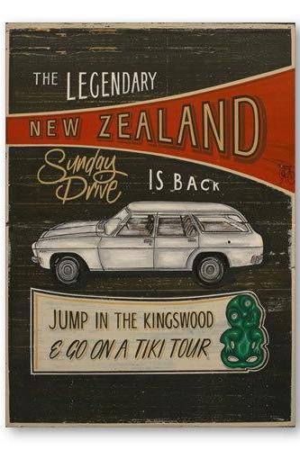 Sunday Drive Gift Card-NZ CARDS-Image Vault ltd (NZ)-The Outpost NZ