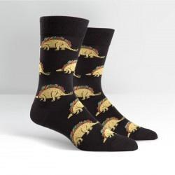 Tacosaurus Men's Crew Socks-NZ ACCESSORIES-Espial Marketing Ltd (NZ)-The Outpost NZ