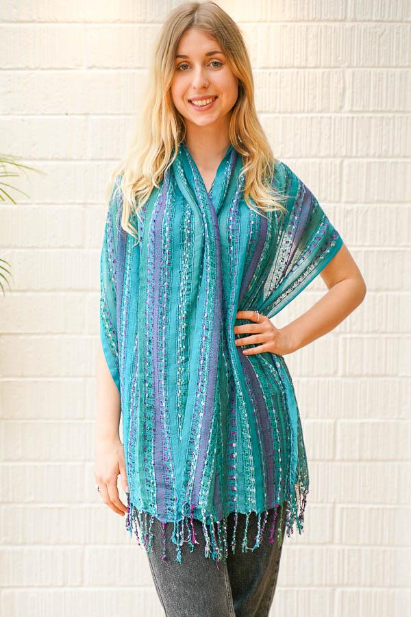 Clarice Colourful Scarves - The Outpost NZ