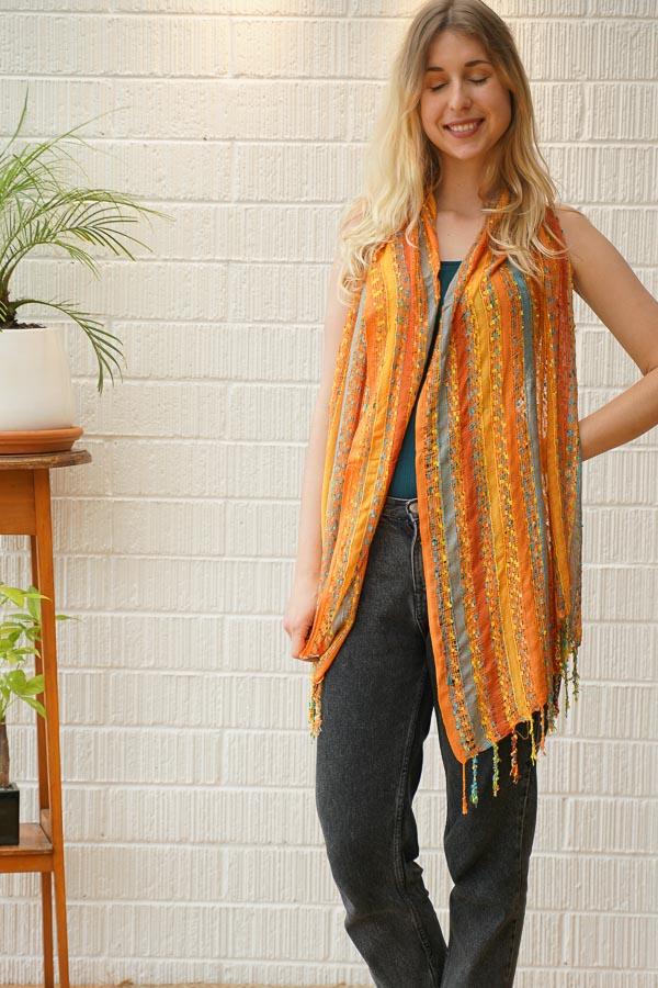 Clarice Colourful Scarves - The Outpost NZ