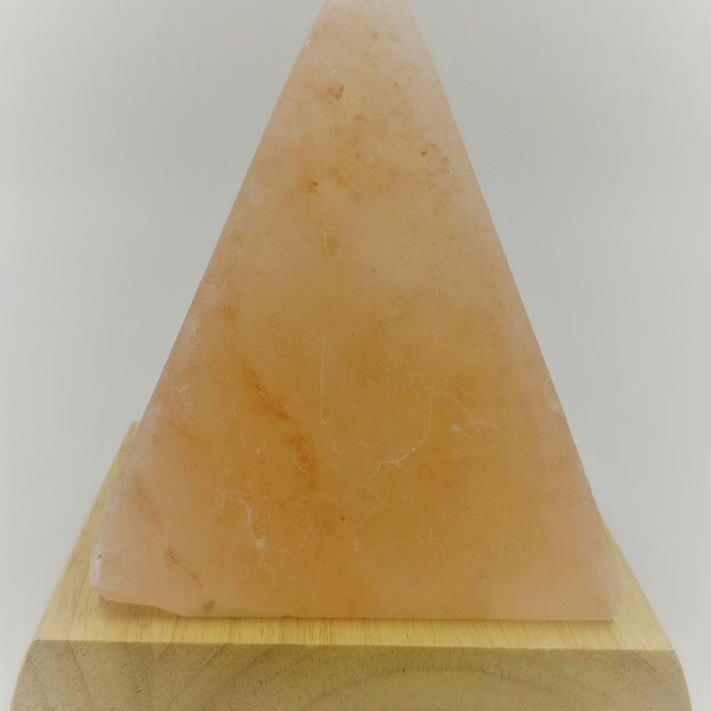 USB Salt Lamp-NZ HOMEWARES-Carolina Trading NZ LTD (NZ)-Orange Pyramid-The Outpost NZ