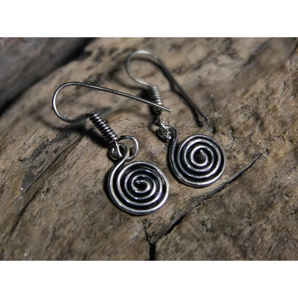 White Metal Earring 001-JEWELLERY / EARRINGS-Not specified-The Outpost NZ