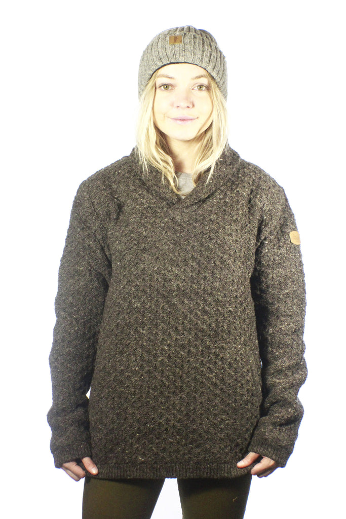 Wiremu Merino Sweater-Clothing-Not specified-Brown-XS-The Outpost NZ