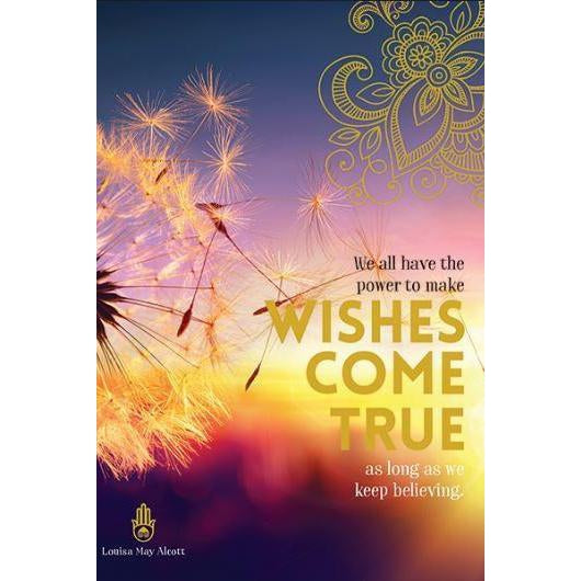 Wishes Come True Blossom Card-NZ CARDS-Affirmations (NZ)-The Outpost NZ